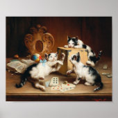 Spielkarten | Carl Reichert Poster (Vorne)