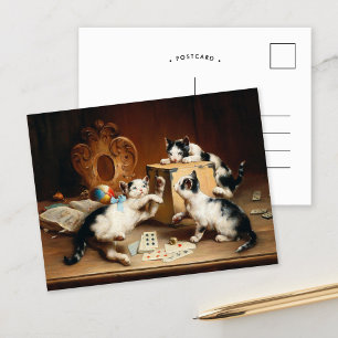 Spielkarten   Carl Reichert Postkarte