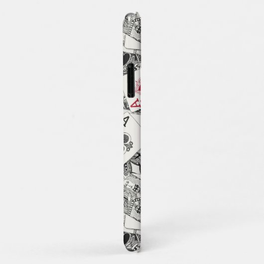 Spielkarten Case-Mate iPhone Hülle (Hinten/Rechts)