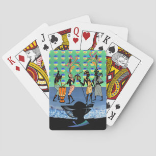 Spielkarten-Deck Afrikanische Frauen Spielkarten