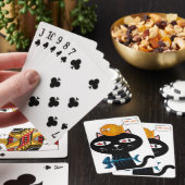 Spielkarten-Deck Black Cat Fishbones Spielkarten (In Situ)