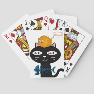 Spielkarten-Deck Black Cat Fishbones Spielkarten