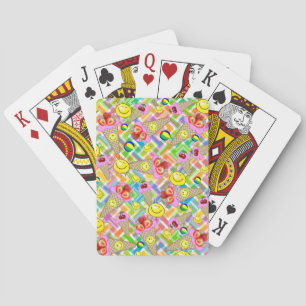 Spielkarten-Deck Erdbeer-Eiscreme-Tüten Spielkarten