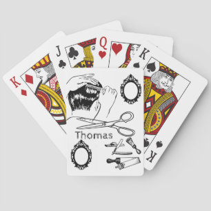 Spielkarten Deck Färbung Friseur