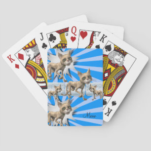 Spielkarten Deck Katze Kätzchen Miauen
