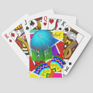 Spielkarten-Deck Mexikanischer Kaktus Spielkarten