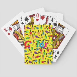 Spielkarten Deck Nagelstudio Farben Nagellack