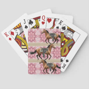 Spielkarten Deck Pferde