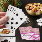 Spielkarten Deck Rosa Ziegelstein (In Situ)