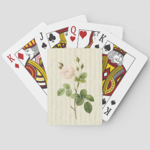 Spielkarten-Deck Rose Beige Floral Spielkarten