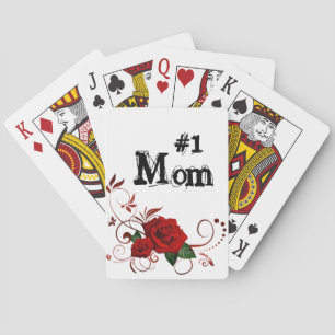 Spielkarten-Deck Rote Rose #1 Mama Spielkarten