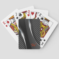 Spielkarten der Kohlenstoff-Faser-3