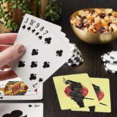 Spielkarten der Samurais (In Situ)