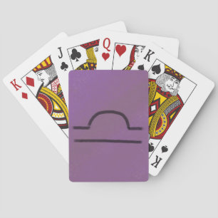 Spielkarten der Waage