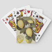 Spielkarten der Zitrone (Rückseite)