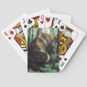 Spielkarten des Dinosauriers (Rückseite)