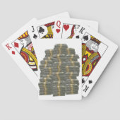 Spielkarten des Geldes (Rückseite)