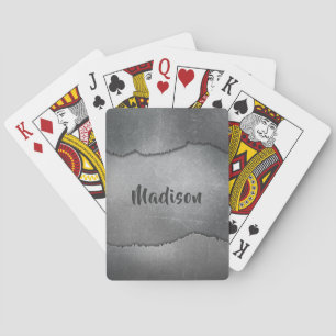 Spielkarten des Imitat-Metallindividuellen Namens