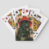 Spielkarten des Mops (Rückseite)