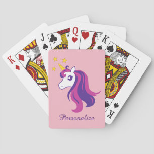 Spielkarten des niedlichen personalisierten