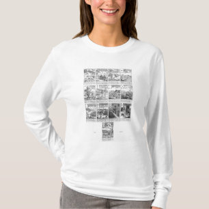 Spielkarten, die "Blasen" Risiken verspotten T-Shirt