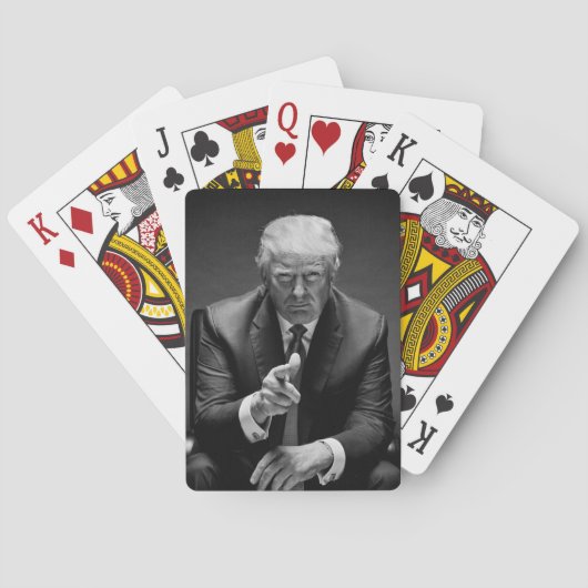 Spielkarten Donald Trump (Rückseite)
