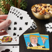 Spielkarten Donald- TrumpCartoon (In Situ)