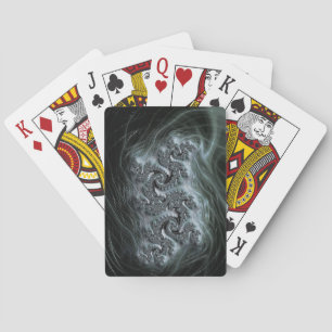 Spielkarten - F395 "Silver Silk Dragon"