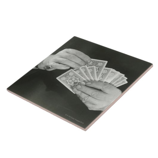 Spielkarten Fliese (Seite)