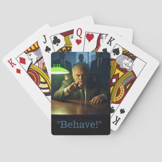 Spielkarten für Poker mit Bootverhalten (Rückseite)