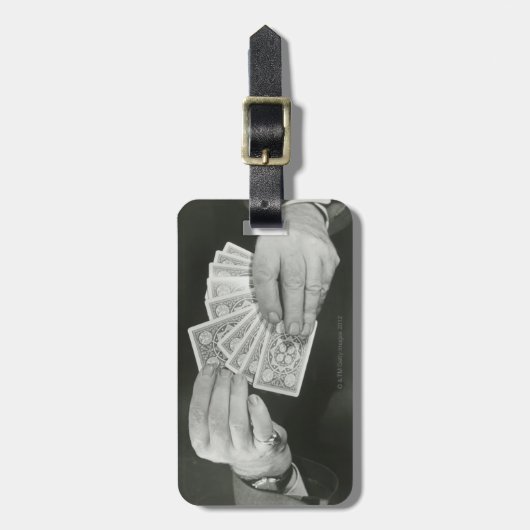 Spielkarten Gepäckanhänger (Vorderseite vertikal)