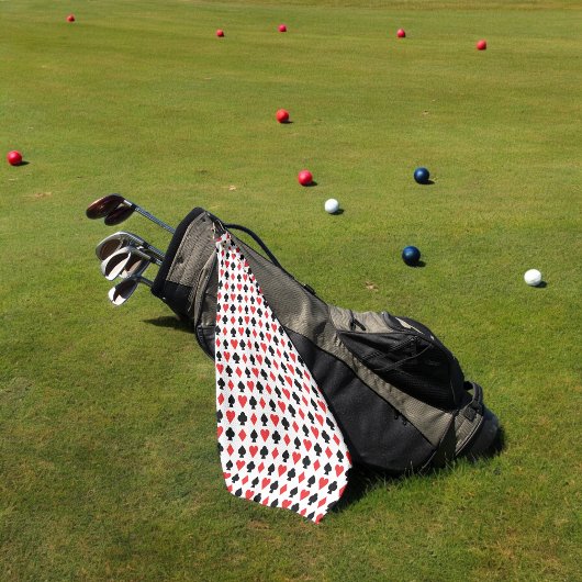Spielkarten Golfhandtuch