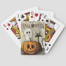 Spielkarten Halloween-Themas