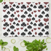 Spielkarten Handtuch (Gefaltet)