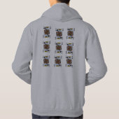 Spielkarten Hoody (Rückseite)