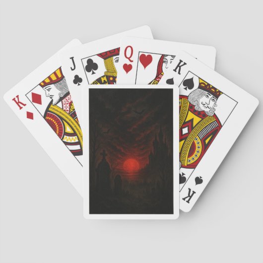Spielkarten im gotischen Stil (Rückseite)