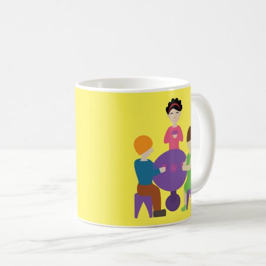 Spielkarten Kaffeetasse (VorderseiteRechts)