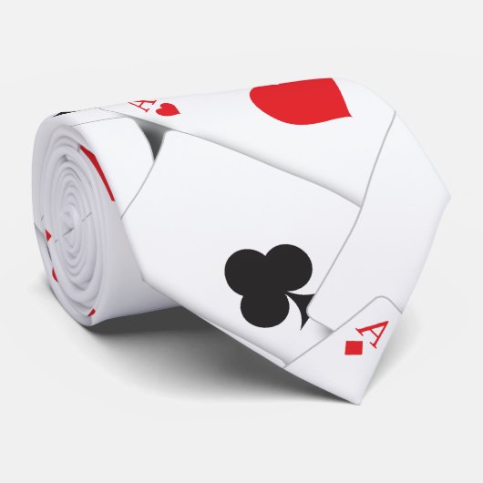 SPIELKARTEN KRAWATTE (Gerollt)