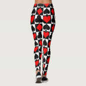 Spielkarten Leggings (Rückseite)