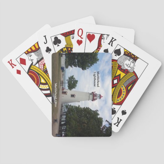 Spielkarten Marblehead Leuchtturmes (Rückseite)