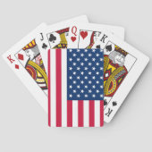 Spielkarten mit amerikanischer Flagge (Rückseite)