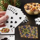 Spielkarten mit brasilianischen Farben (In Situ)
