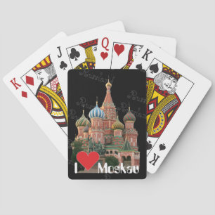 Spielkarten Moskau Russland