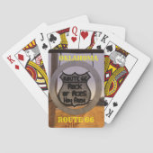 Spielkarten Oklahoma-Weg-66 (Rückseite)