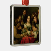 Spielkarten Ornament Aus Metall (Rechts)