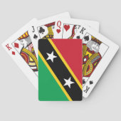 Spielkarten Pauls McGehee "St. Kitts u. Nevis" (Rückseite)