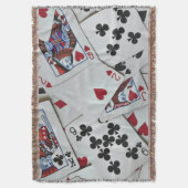 Spielkarten Poker Games Queen King Decke (Vorderseite Vertikal)