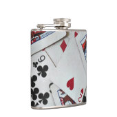 Spielkarten Poker Games Queen King Flachmann (Rechts)