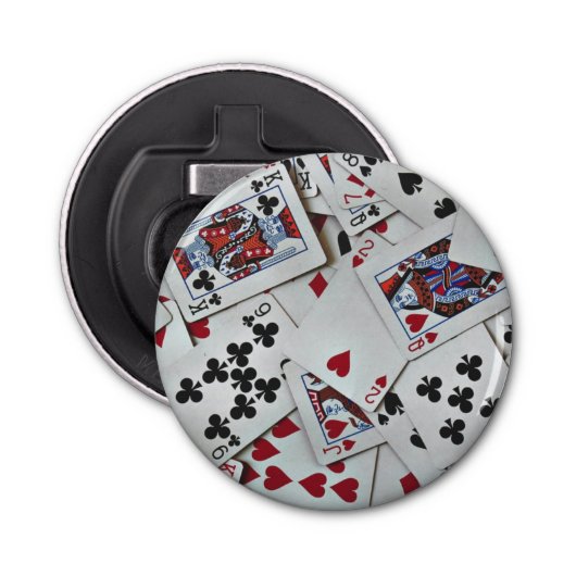 Spielkarten Poker Games Queen King Flaschenöffner (Vorderseite)