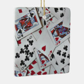 Spielkarten Poker Games Queen King Keramikornament (Rechts)